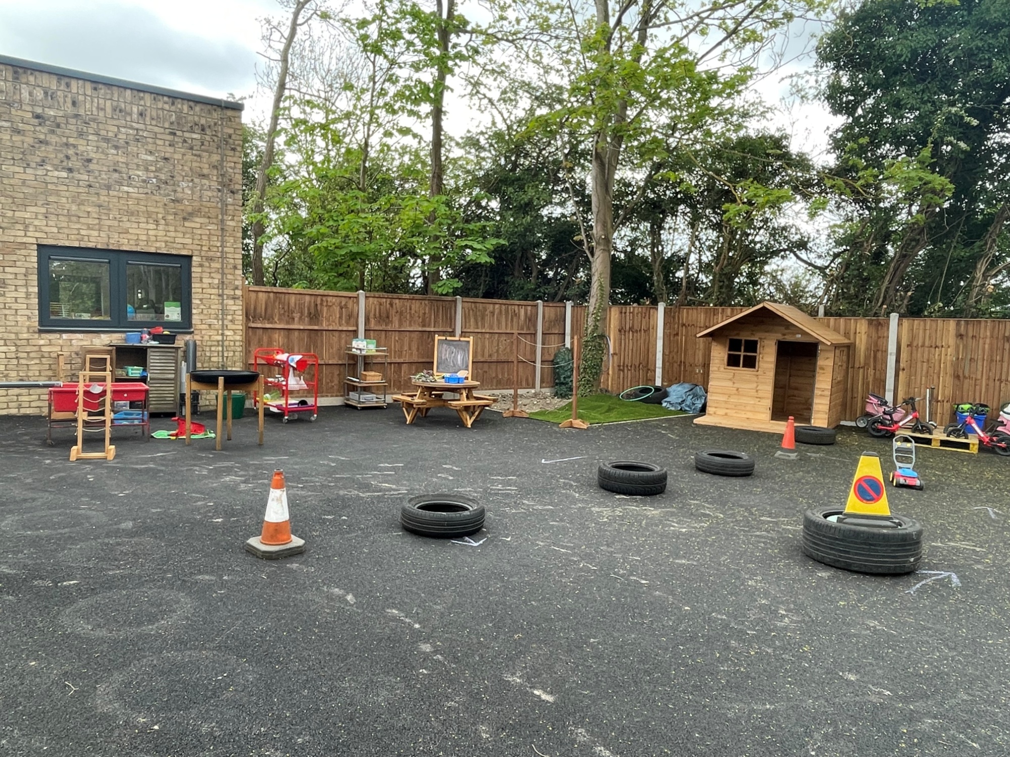 Pre-school outside